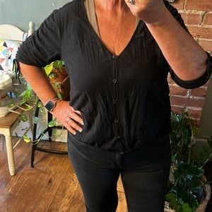 Lucky Brand Crop Lightweight Cardigan